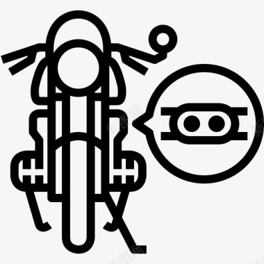 摩托车连锁咖啡店赛车驾驶图标图标