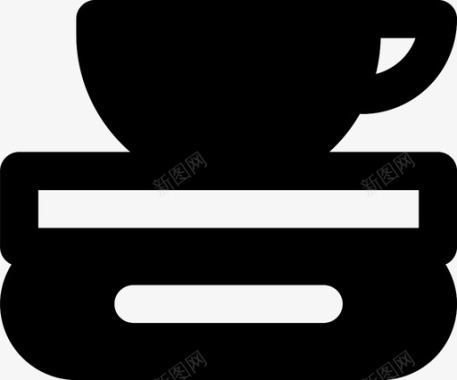 咖啡时间smashicons咖啡店mdsolid图标图标