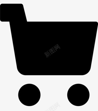 购物车购买基本图标图标