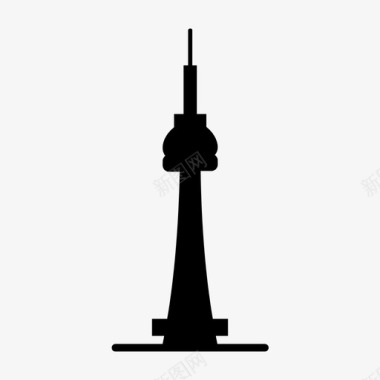 加拿大多伦多大厦图标图标