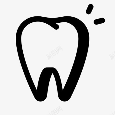 牙齿治疗牙医图标图标