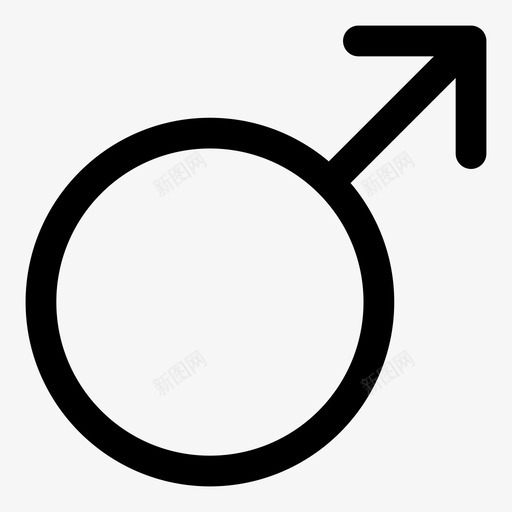 男性性别男性性别图标svg_新图网 https://ixintu.com 性别 男性 男性性别 男性符号