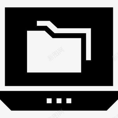 文件夹计算机数据图标图标