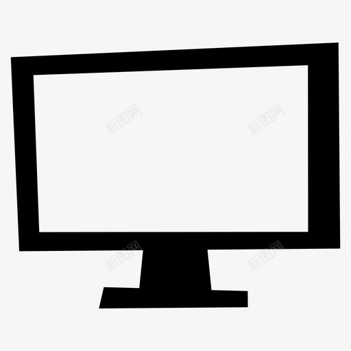 显示器电脑桌面图标svg_新图网 https://ixintu.com 屏幕 显示器 桌面 电脑