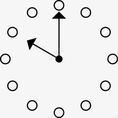 时钟10时间图标图标