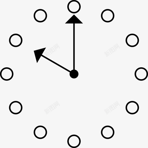 时钟10时间图标svg_新图网 https://ixintu.com 10 手表 时钟 时间