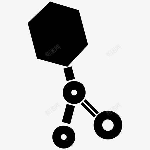 分子原子化学图标svg_新图网 https://ixintu.com 分子 化学 原子 电子 透视