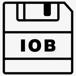 IOB保存iob文件保存图标高清图片