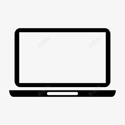 笔记本电脑电脑设备图标svg_新图网 https://ixintu.com 个人电脑 电脑 笔记本电脑 设备