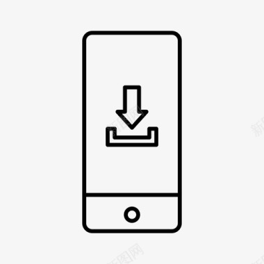 iphone设备文件图标图标