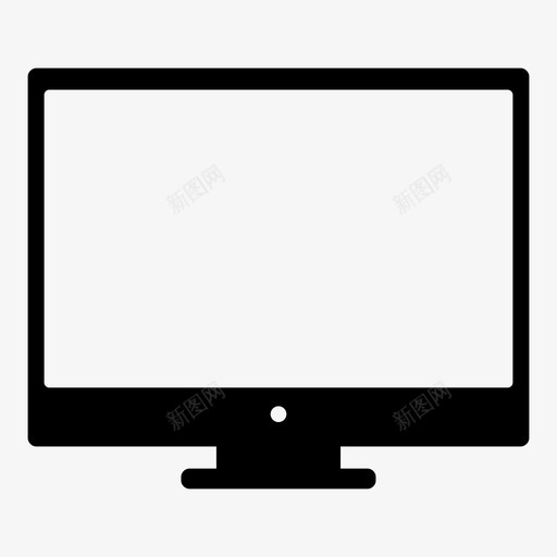 显示器计算机imac图标svg_新图网 https://ixintu.com imac 技术 显示器 计算机