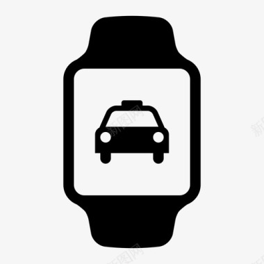 出租车苹果手表座驾图标图标
