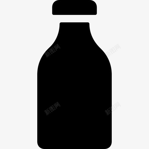 瓶子奶瓶水瓶图标svg_新图网 https://ixintu.com 奶瓶 水瓶 瓶子 网页和用户界面图标