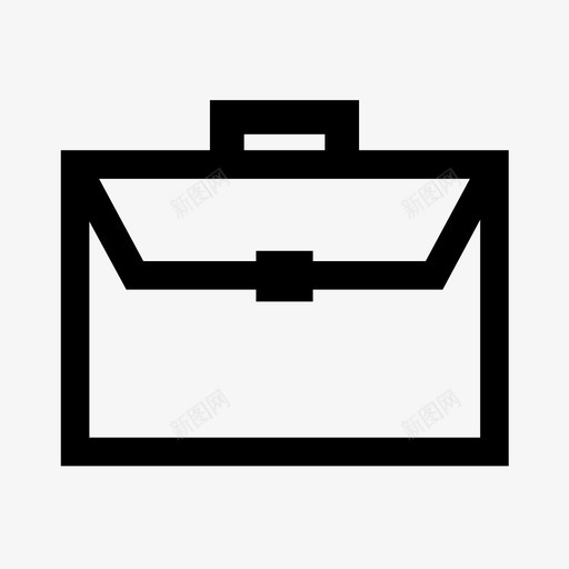 公文包包办公室图标svg_新图网 https://ixintu.com 公文包 办公室 包 手提箱