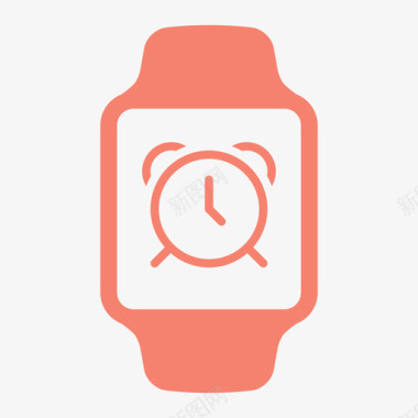 闹钟苹果手表智能手表图标图标