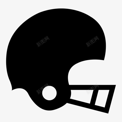 头盔曲棍球运动图标svg_新图网 https://ixintu.com 头盔 曲棍球 运动