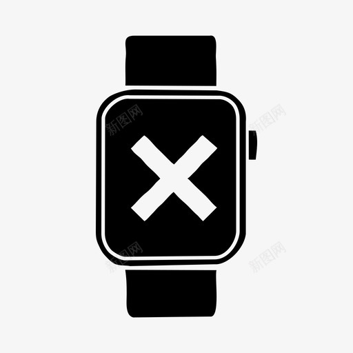 applewatch取消applewatch设备图标svg_新图网 https://ixintu.com applewatch applewatch取消 受限 屏幕 设备