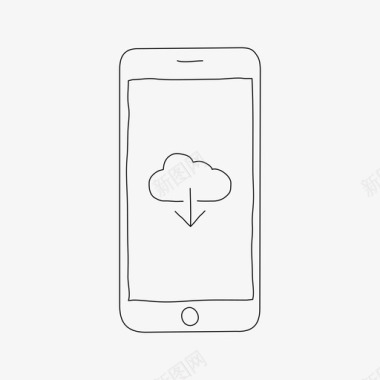 iphone云服务器云服务器设备图标图标