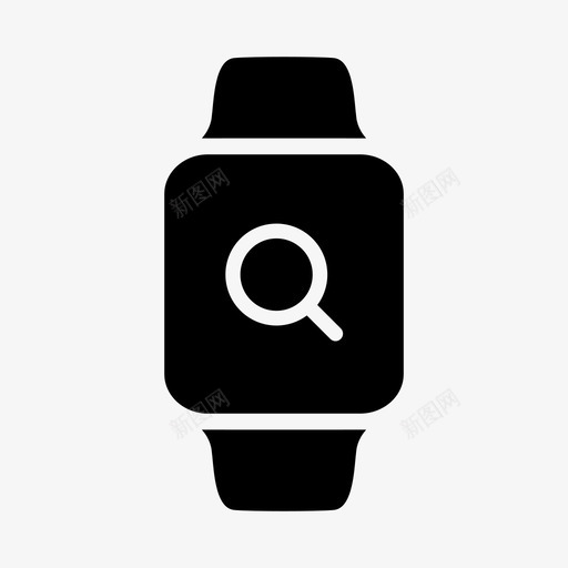 applewatch搜索查找信息图标svg_新图网 https://ixintu.com applewatch搜索 信息 查找 聚光灯