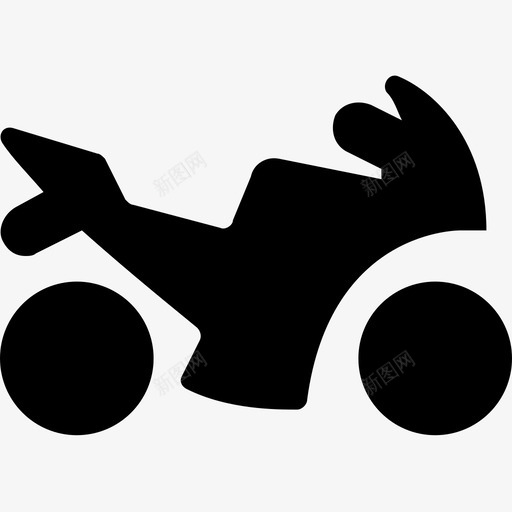 自行车摩托车运动自行车图标svg_新图网 https://ixintu.com 交通工具 摩托车 网页和用户界面图标 自行车 运动自行车