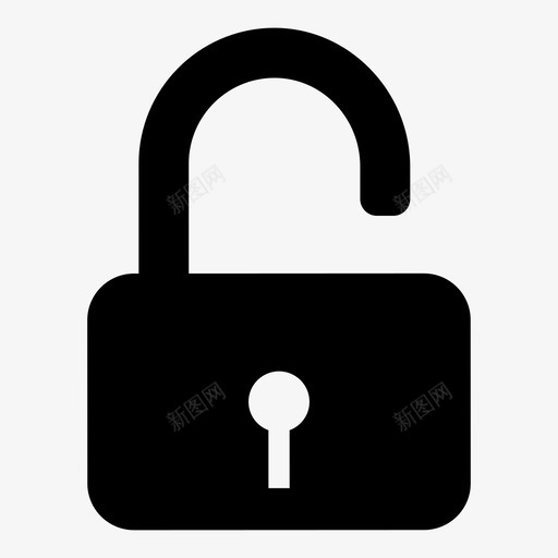 解锁访问密码图标svg_新图网 https://ixintu.com 密码 解锁 访问 锁定