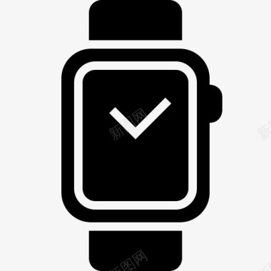 苹果手表时间设备屏幕图标图标