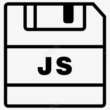 保存js文件js扩展名图标图标