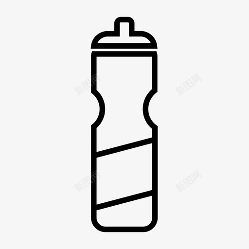 运动瓶健身瓶矿泉水图标svg_新图网 https://ixintu.com 健身瓶 水瓶 矿泉水 运动游戏收藏 运动瓶