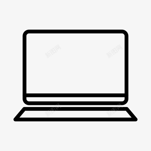 笔记本电脑电脑设备图标svg_新图网 https://ixintu.com macbook 屏幕 电脑 笔记本电脑 设备