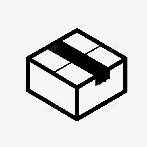 装运箱集装箱交货图标svg_新图网 https://ixintu.com 交货 包装 装运箱 集装箱
