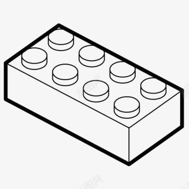 乐高积木建筑游戏图标图标