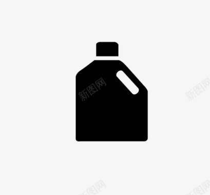 清洁液燃料燃料罐图标图标