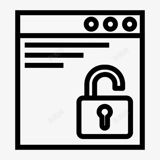 锁密码保护图标svg_新图网 https://ixintu.com 保护 安全 安全页面 密码 童子军安全第1部分 锁