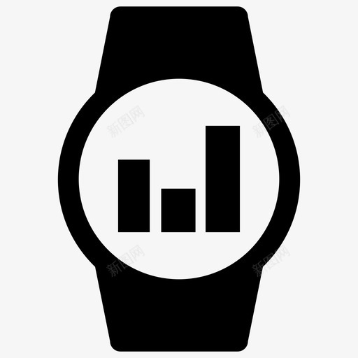 智能手表互动用户体验图标svg_新图网 https://ixintu.com 互动 可穿戴 智能手表 用户体验