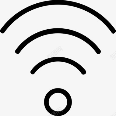 wifi互联网房屋图标图标