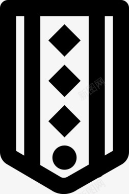 军衔徽章战争图标图标
