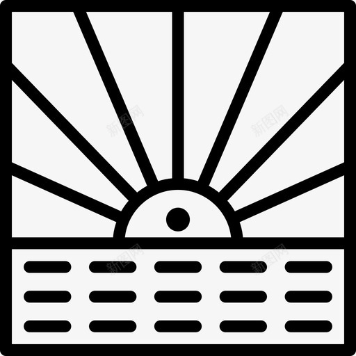 太阳光抽象眼睛图标svg_新图网 https://ixintu.com 几何 多边形 太阳光 抽象 抽象几何形状 眼睛