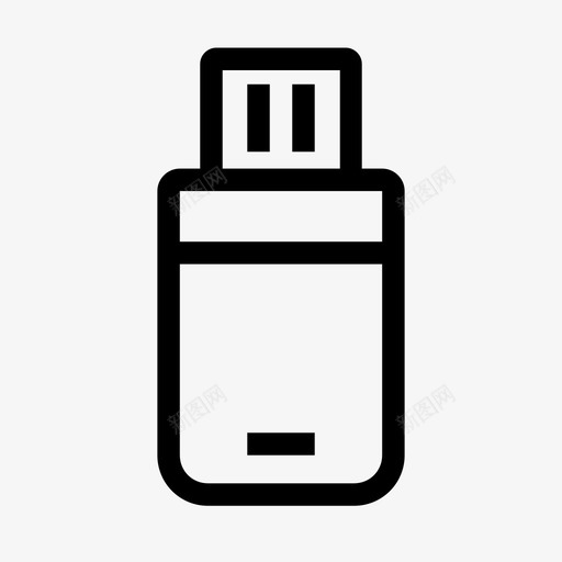 pendrive数据磁盘图标svg_新图网 https://ixintu.com pendrive 内存 数据 硬件 磁盘