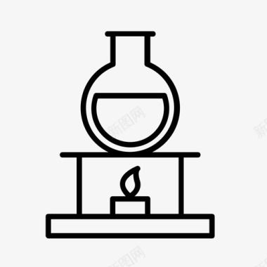 科学学术化学图标图标