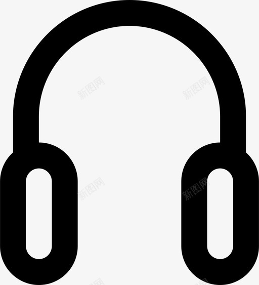 录音室耳机音频音乐图标svg_新图网 https://ixintu.com smashicons音乐md大纲 声音 录音室耳机 音乐 音频