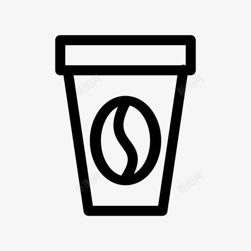 咖啡杯咖啡因热咖啡图标svg_新图网 https://ixintu.com 咖啡因 咖啡杯 热咖啡 纸
