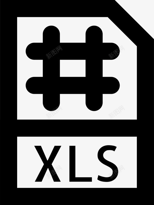 xls文档扩展名图标svg_新图网 https://ixintu.com smashicons文件类型mdoutline xls 扩展名 文件 文档 格式