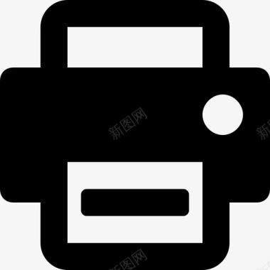 打印机web和ui图标图标