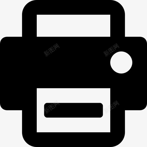 打印机web和ui图标svg_新图网 https://ixintu.com web和ui图标 打印机