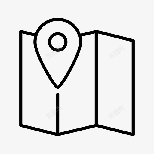 地图位置地图标记svg_新图网 https://ixintu.com pin 位置 全局 地图 地图标记 地球 导航 街道地图