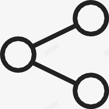 共享互联网网络图标图标