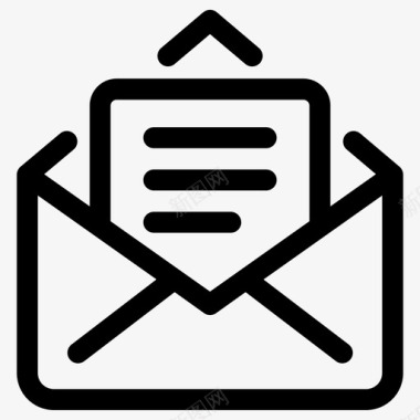 电子邮件商务电子邮件电子邮件信件图标图标