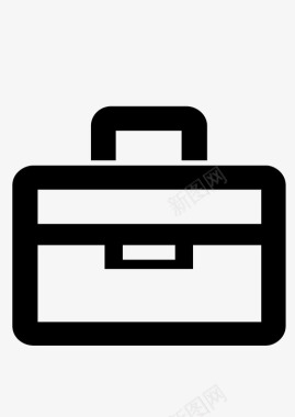公文包包手提箱图标图标