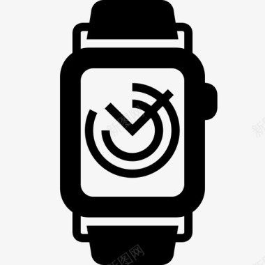 苹果手表活动设备时间图标图标