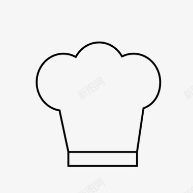托克厨师食物图标图标